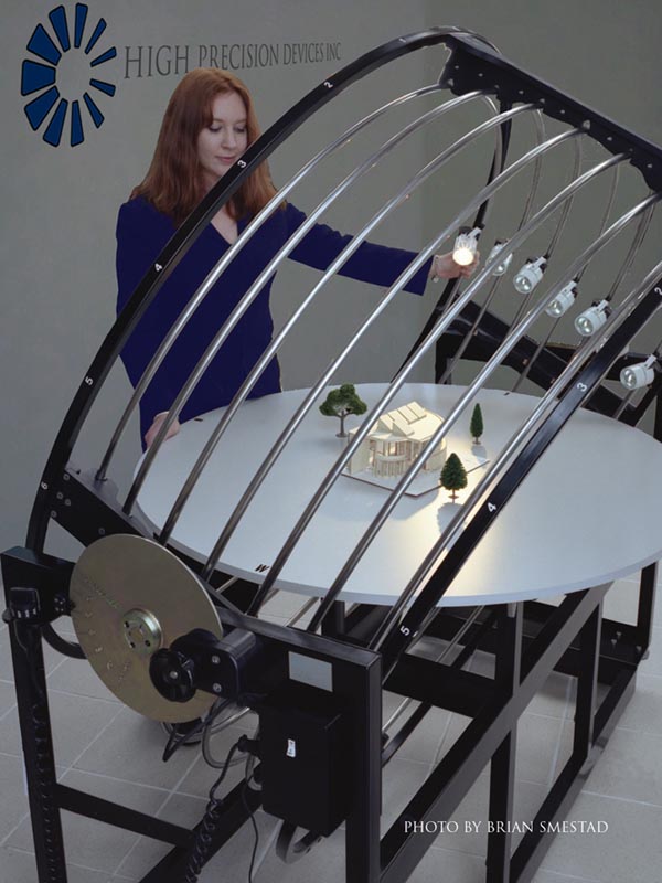 Heliodon Model 126 Makes Daylight Simulation Easy