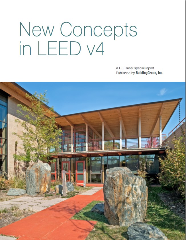 LEED v4 report cover