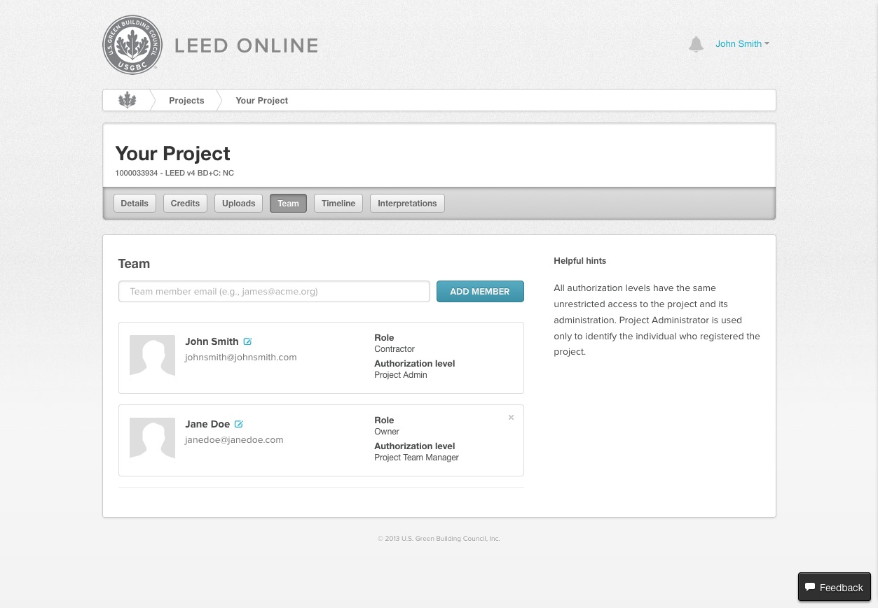 The new LEED Online integrates into USGBC.org, according to screen captures provided by USGBC.