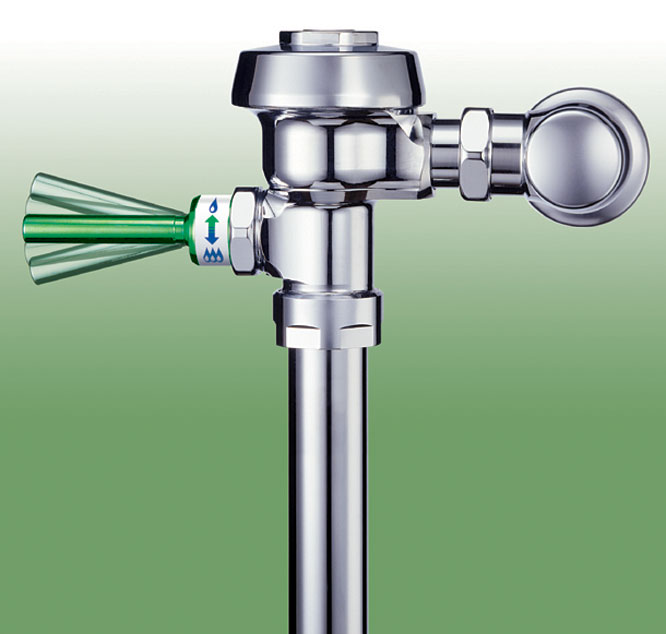 Sloan Uppercut DualFlush Flushometer Valve BuildingGreen