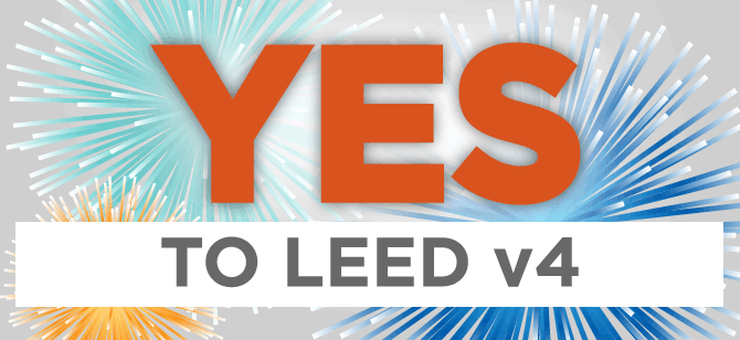 USGBC displayed virtual fireworks when members voted to approve v4, but has been less explosive in about making LEED v4 the standard in the market.