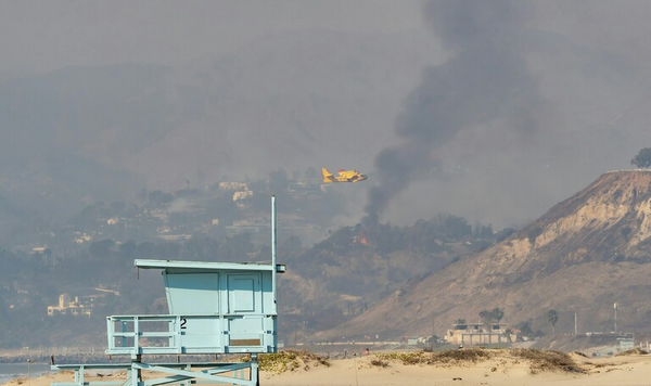 California beach coastline