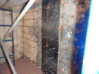 Photo of an older foundation that was successfully waterproofed