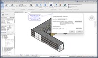 a screen shot of the tallyCAT software, demonstrating how it interacts with the building model shown