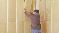 Wood insulation with excellent thermal and acoustic properties.