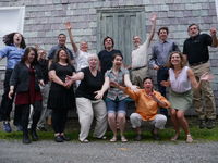 buildinggreen staff jumping