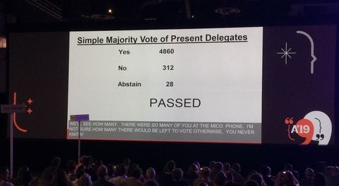 AIA vote on climate resolution