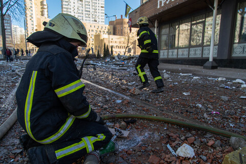 Kyiv rubble
