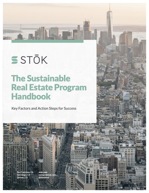cover of The Sustainable Real Estate Program Handbook from Stok