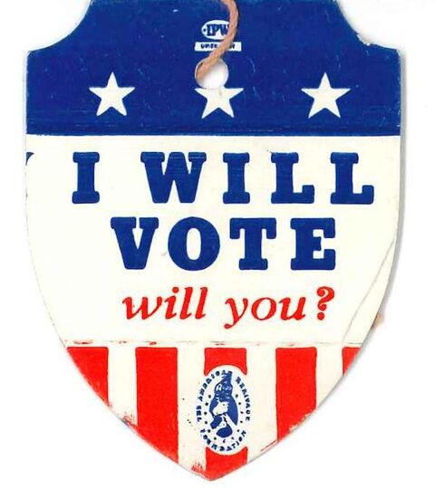 i will vote badge gotv