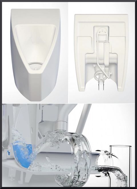 A Waterless Urinal Without The Odor Buildinggreen