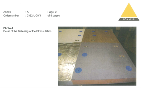 Photo of four types of rigid insulation